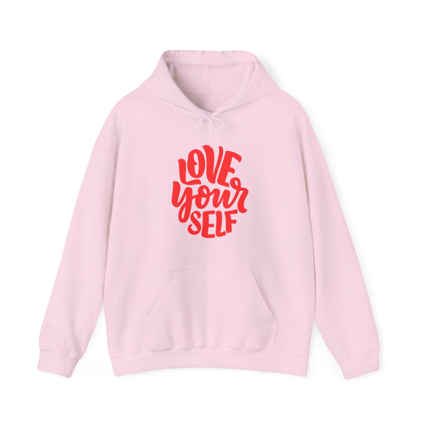 "Love Yourself: Cozy Comfort in Unisex Heavy Blend™ Hooded Sweatshirt"