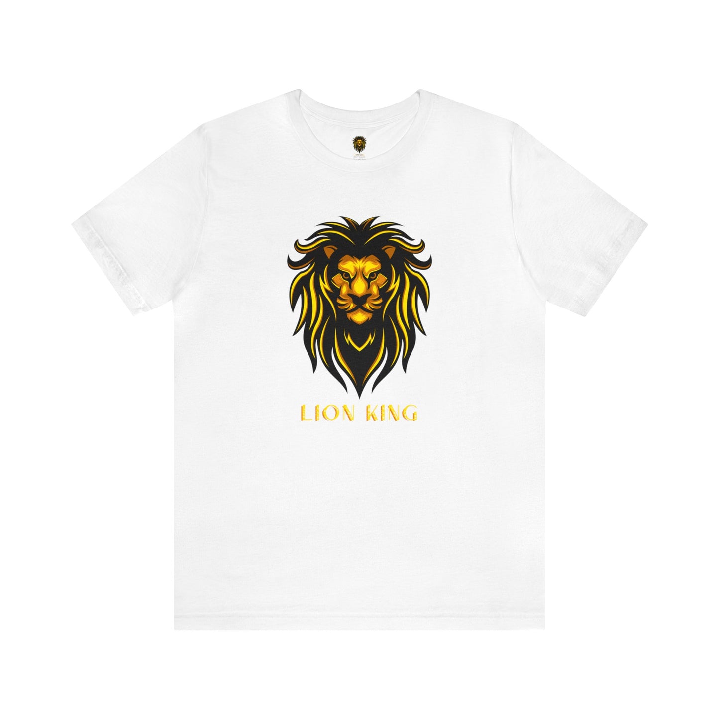 Roar in Style: LION KING Short Sleeve Tee – Unleash Majestic Fashion with Regal Comfort