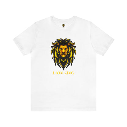 Roar in Style: LION KING Short Sleeve Tee – Unleash Majestic Fashion with Regal Comfort