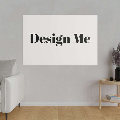 Print On Demand Matte Canvas Wall Art