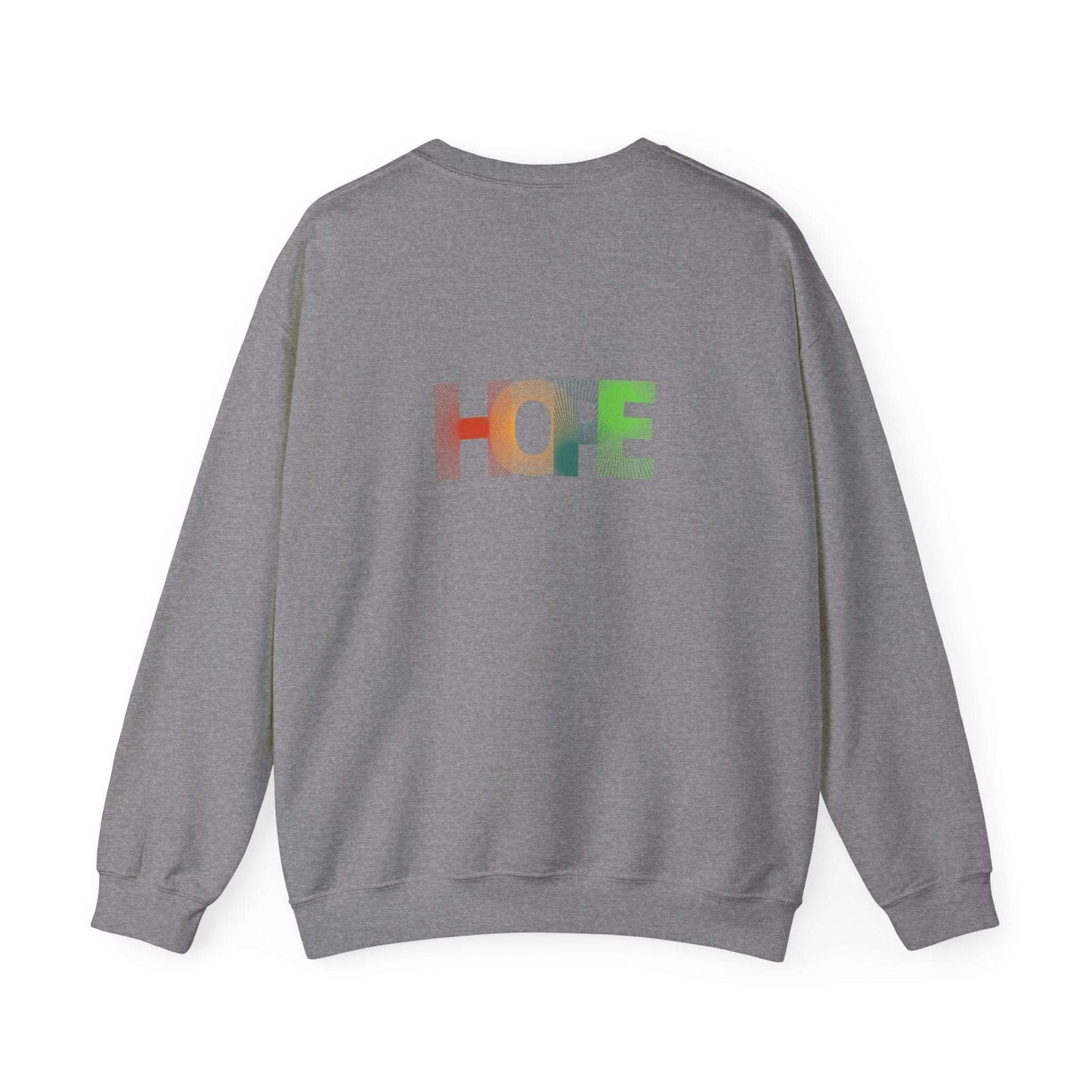 Hope Unisex Heavy Blend™ Crewneck Sweatshirt: Cozy Comfort with a Message