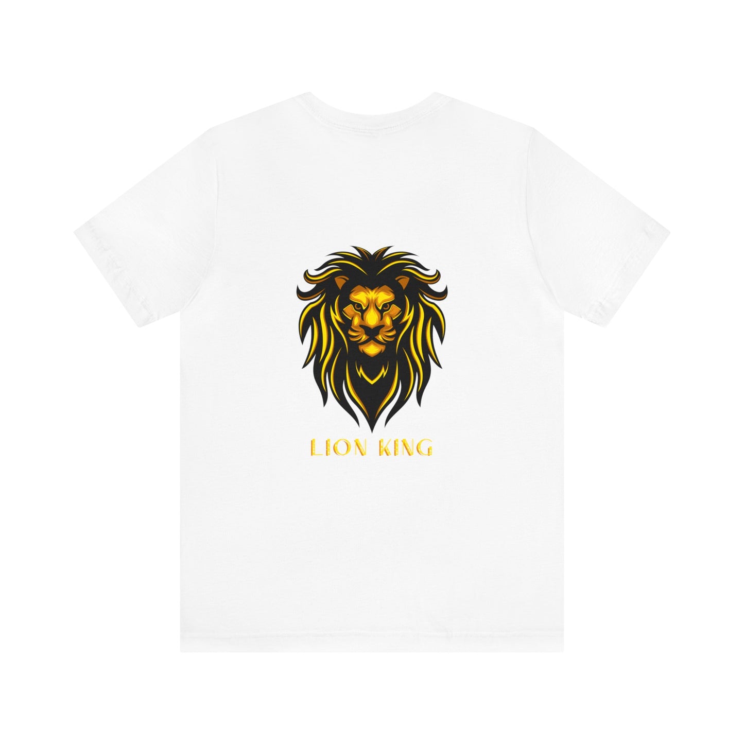 Roar in Style: LION KING Short Sleeve Tee – Unleash Majestic Fashion with Regal Comfort