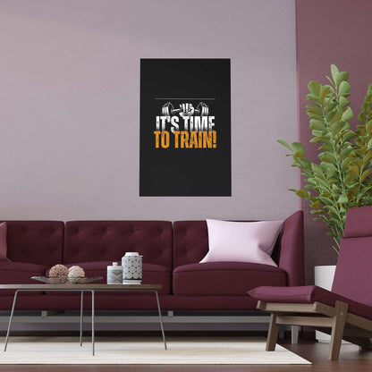 Conquer Any Space: Indoor and Outdoor Silk Posters – It's Time to Train