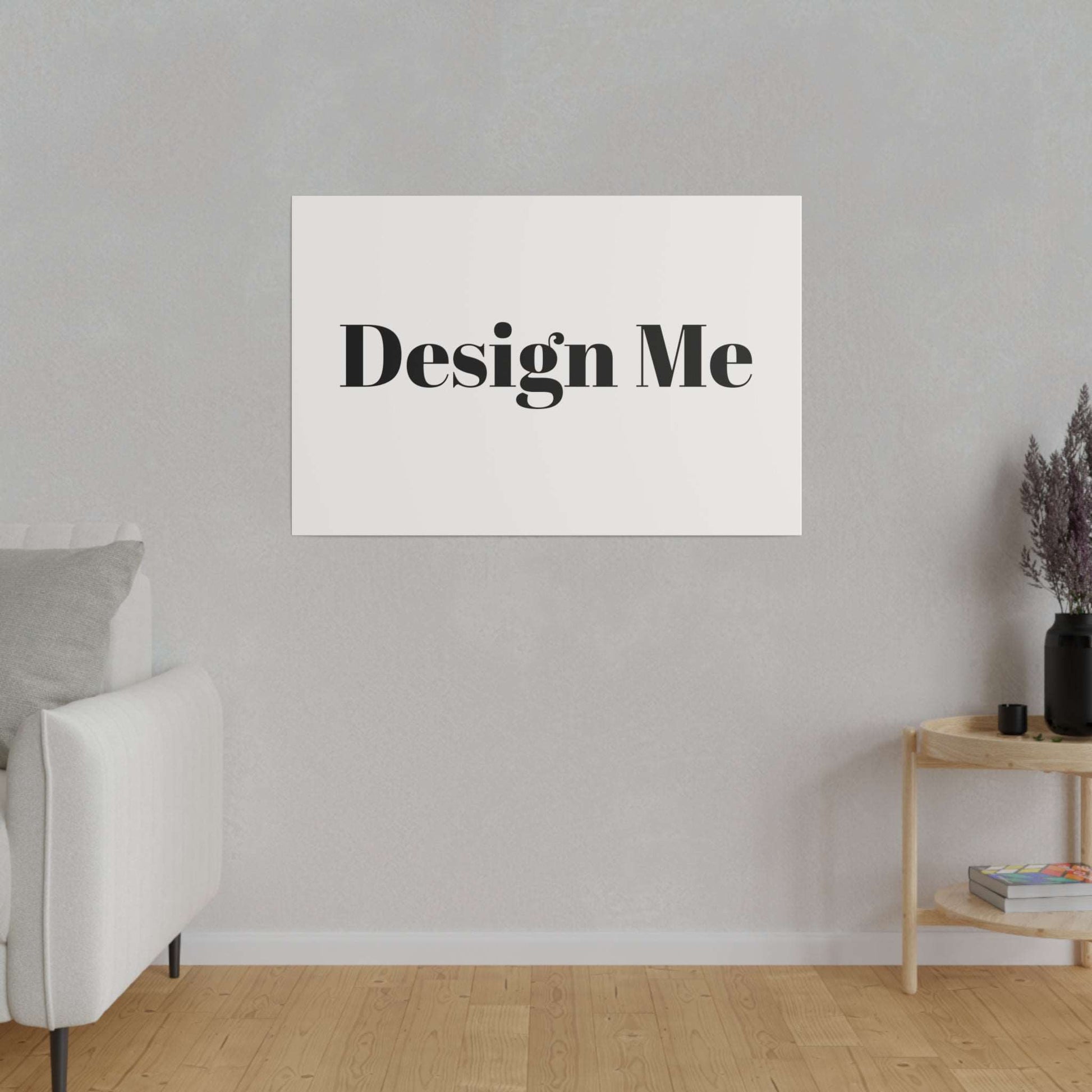 Print On Demand Matte Canvas Wall Art