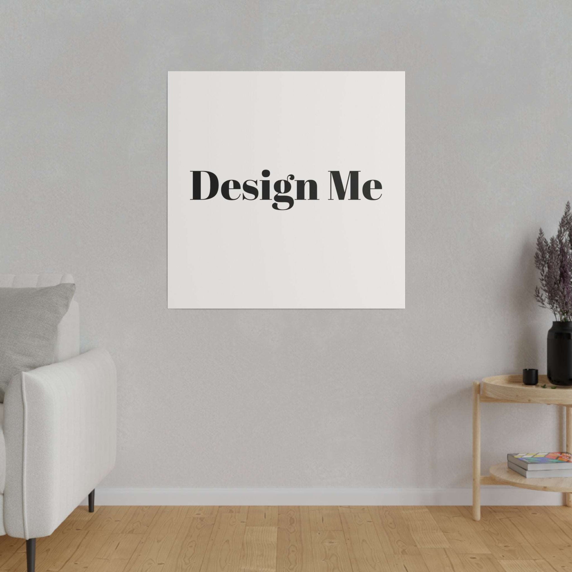 Print On Demand Matte Canvas Wall Art