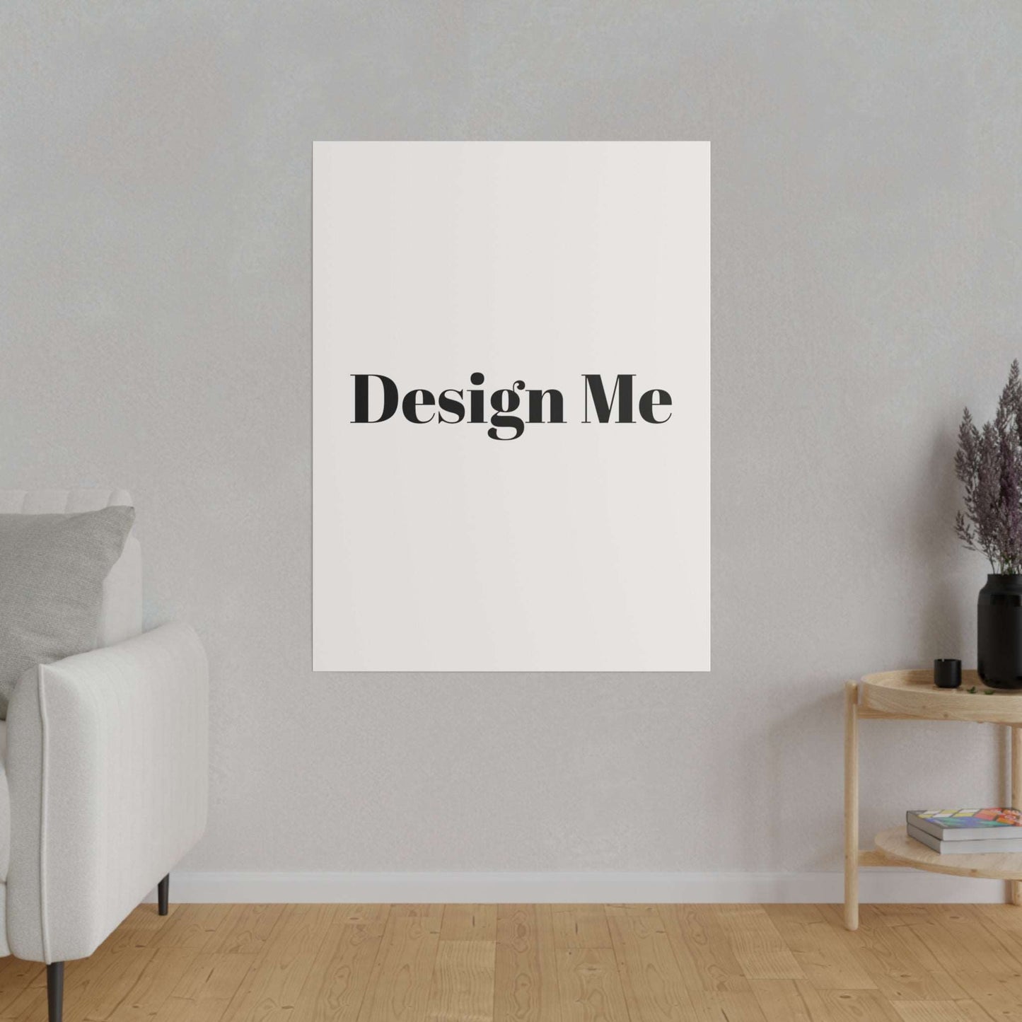 Print On Demand Matte Canvas Wall Art