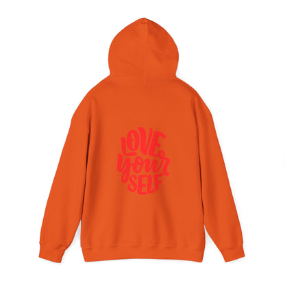 "Love Yourself: Cozy Comfort in Unisex Heavy Blend™ Hooded Sweatshirt"