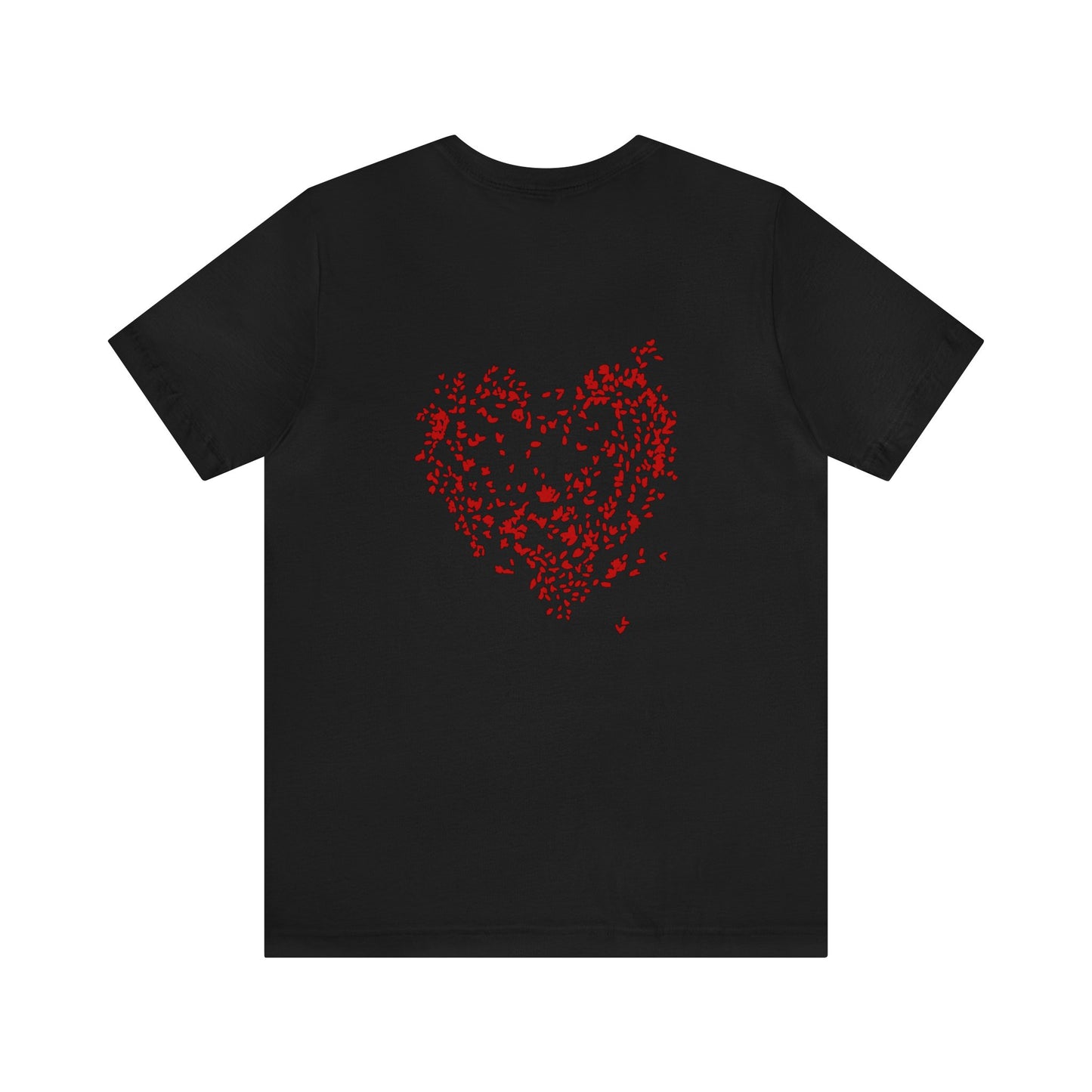 "Te Iubesc: Romanian Text Short Unisex Sleeve Tee – Wear Your Love Proudly"