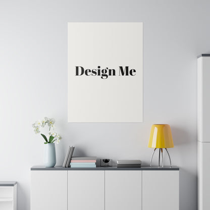 Print On Demand Matte Canvas Wall Art