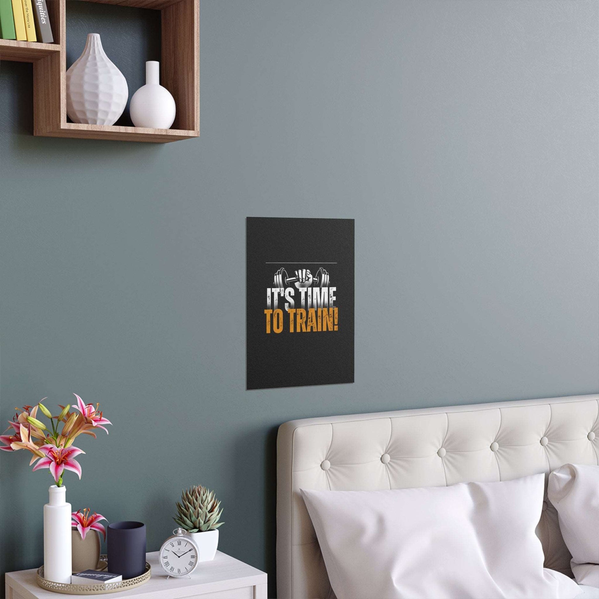 Conquer Any Space: Indoor and Outdoor Silk Posters – It's Time to Train