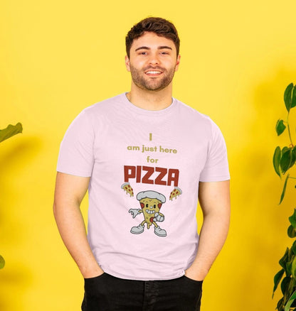 I'm Just Here for Pizza Unisex Tee - A Slice of Humor in Every Bite