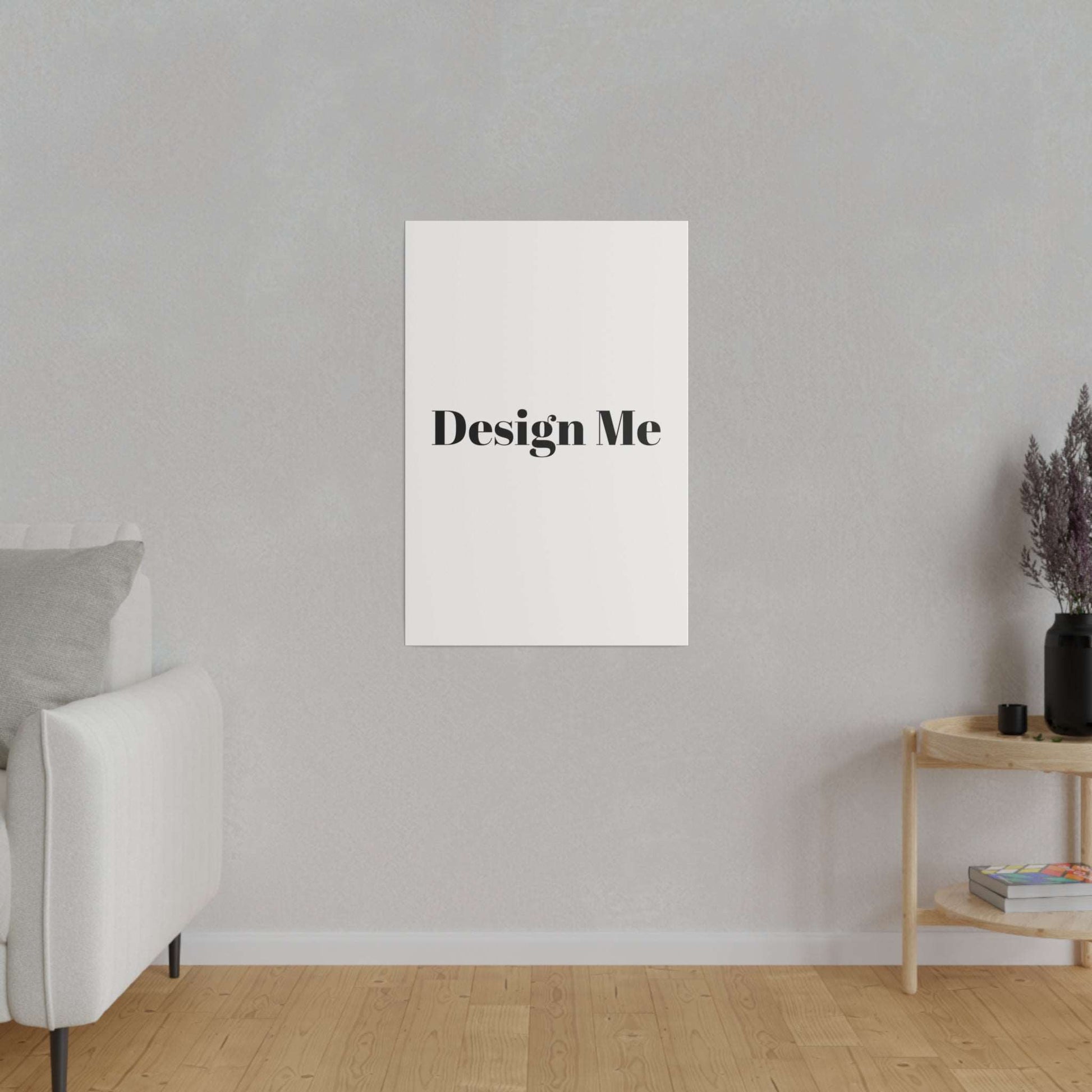 Print On Demand Matte Canvas Wall Art