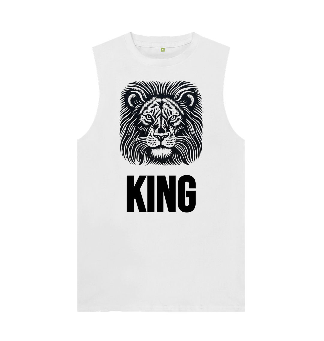 White King Basic Men's Tee: Reigning in Style