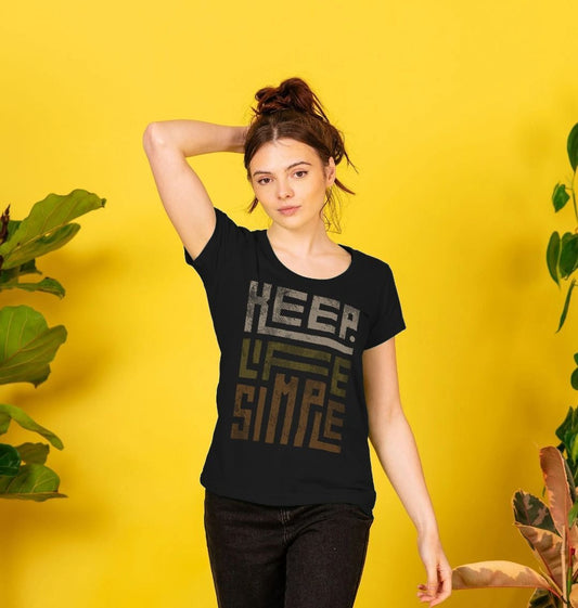 Keep Life Simple Ladies T-Shirt – Effortless Comfort for Every Occasion