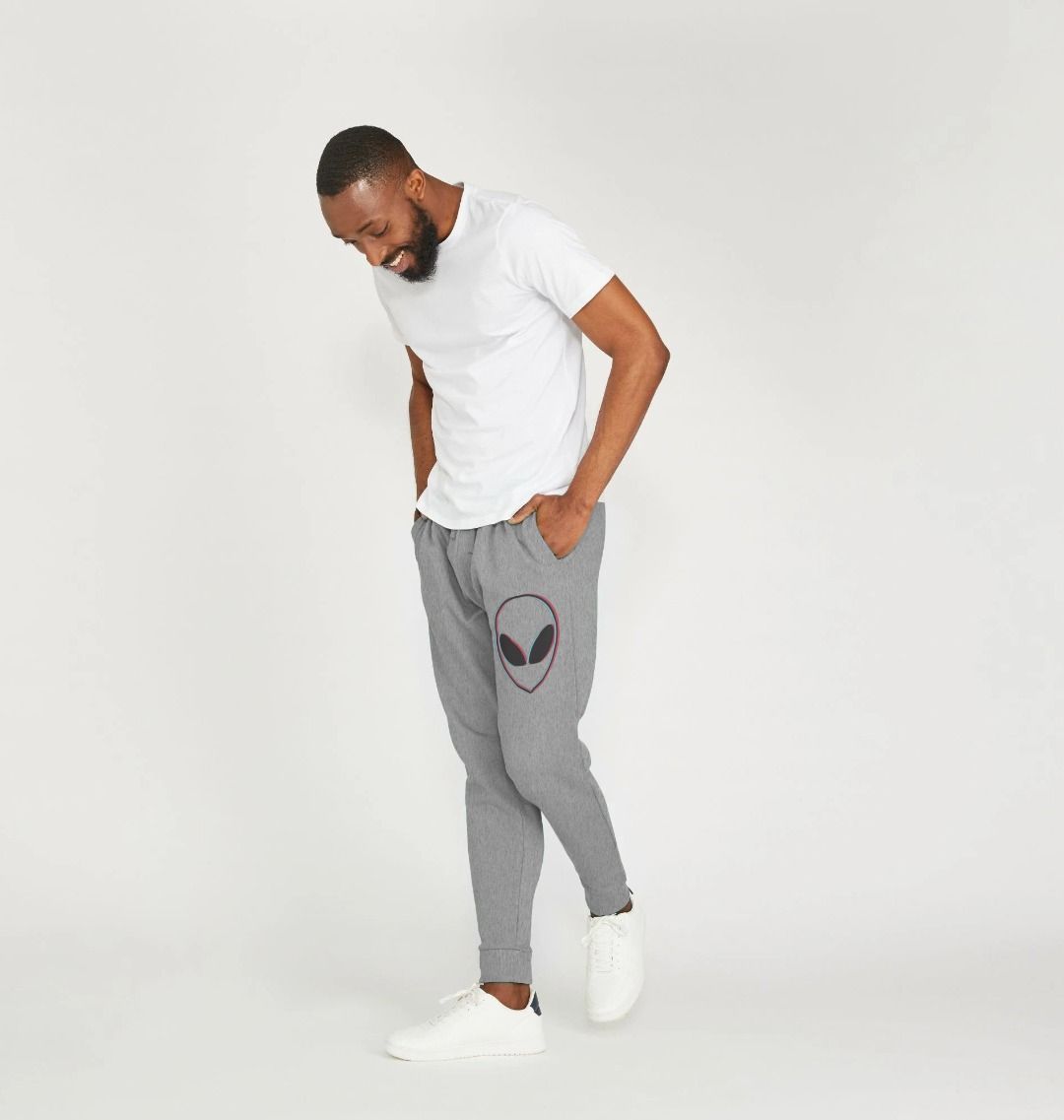 Extraterrestrial Elegance Men's Trousers