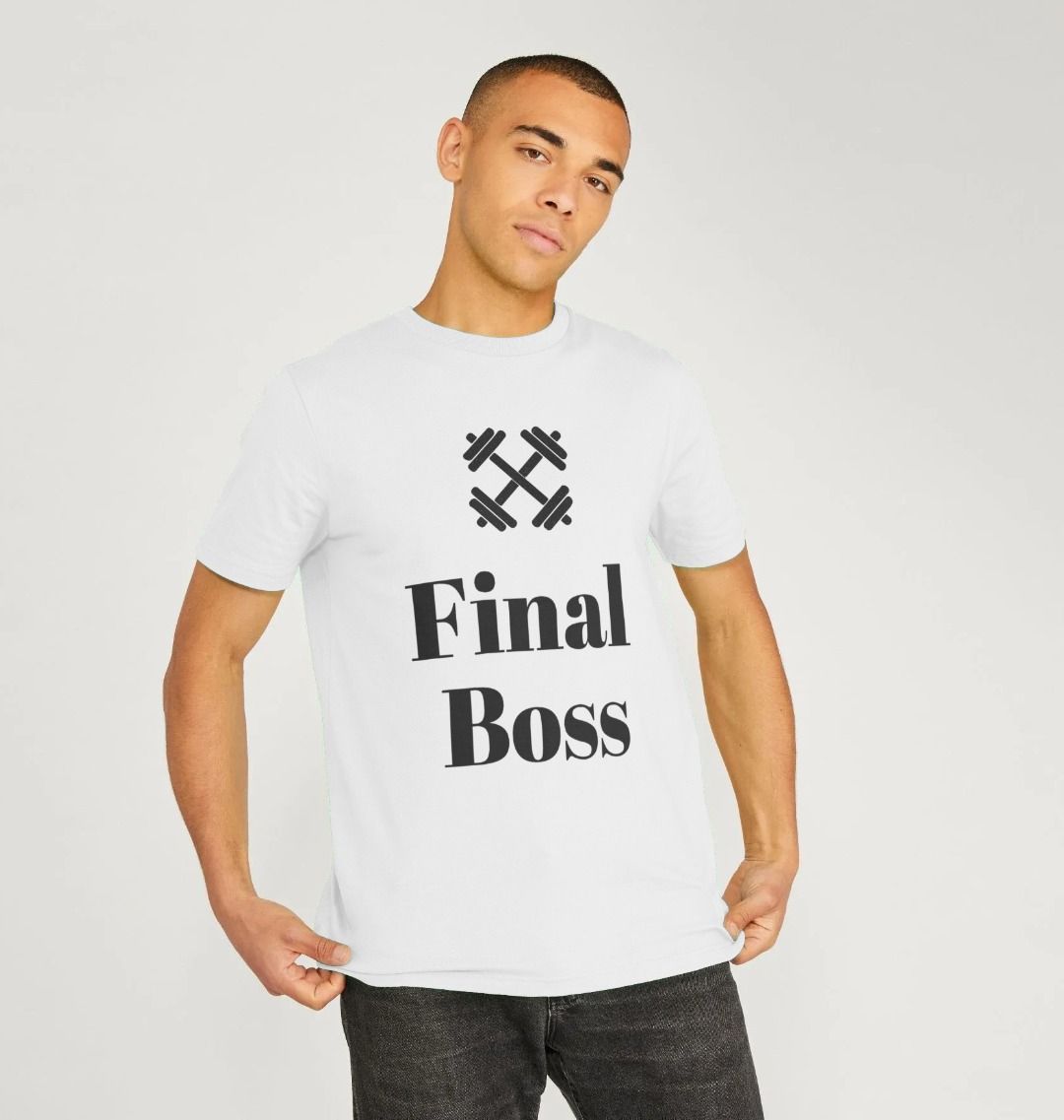 Final Boss Men's Basic Tee: Mastering Life's Levels