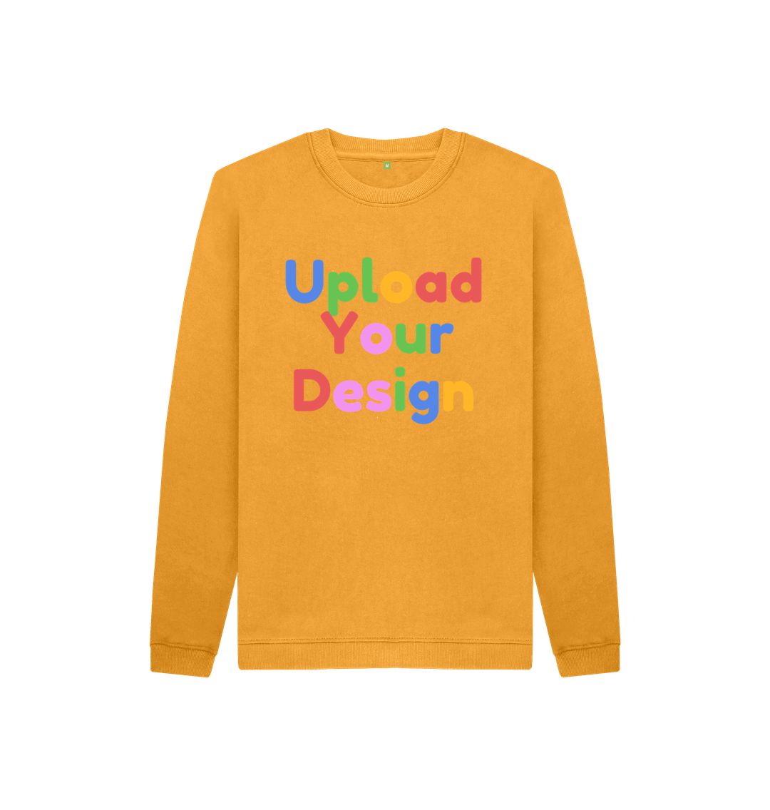 Mustard Customized Comfort: Print-On-Demand Kids Jumpers for Trendy Tots