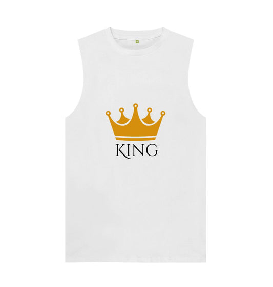 White King Vest -Rule Your Style Kingdom