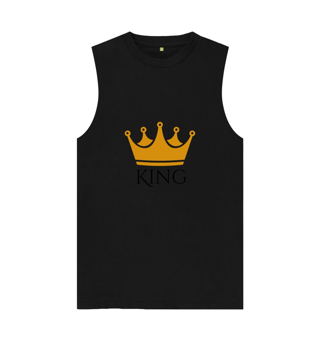 Black King Vest -Rule Your Style Kingdom