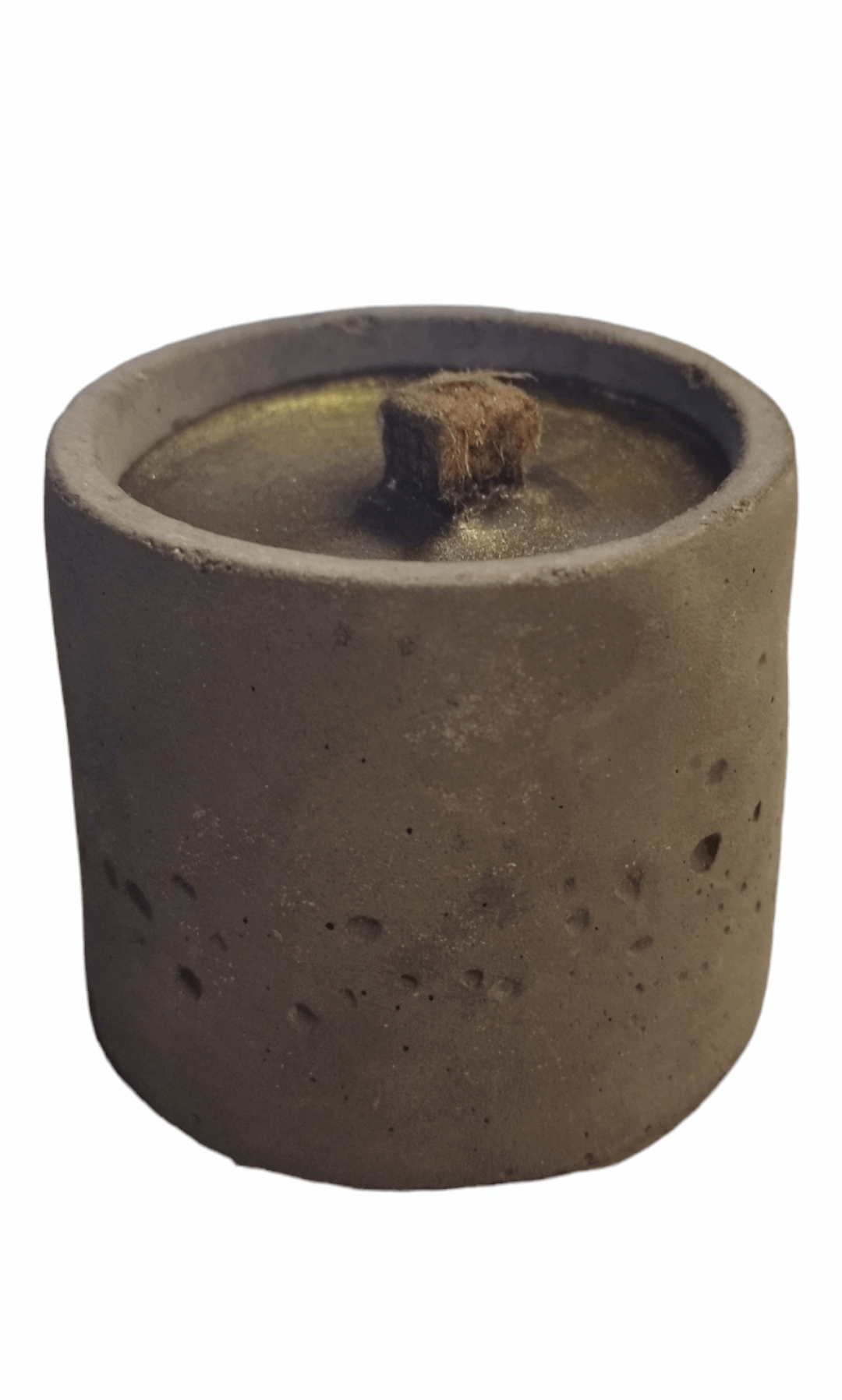 Savage Elegance: Luxury Handmade Concrete Scented Candle with Wooden Wick for a High Flame Experience