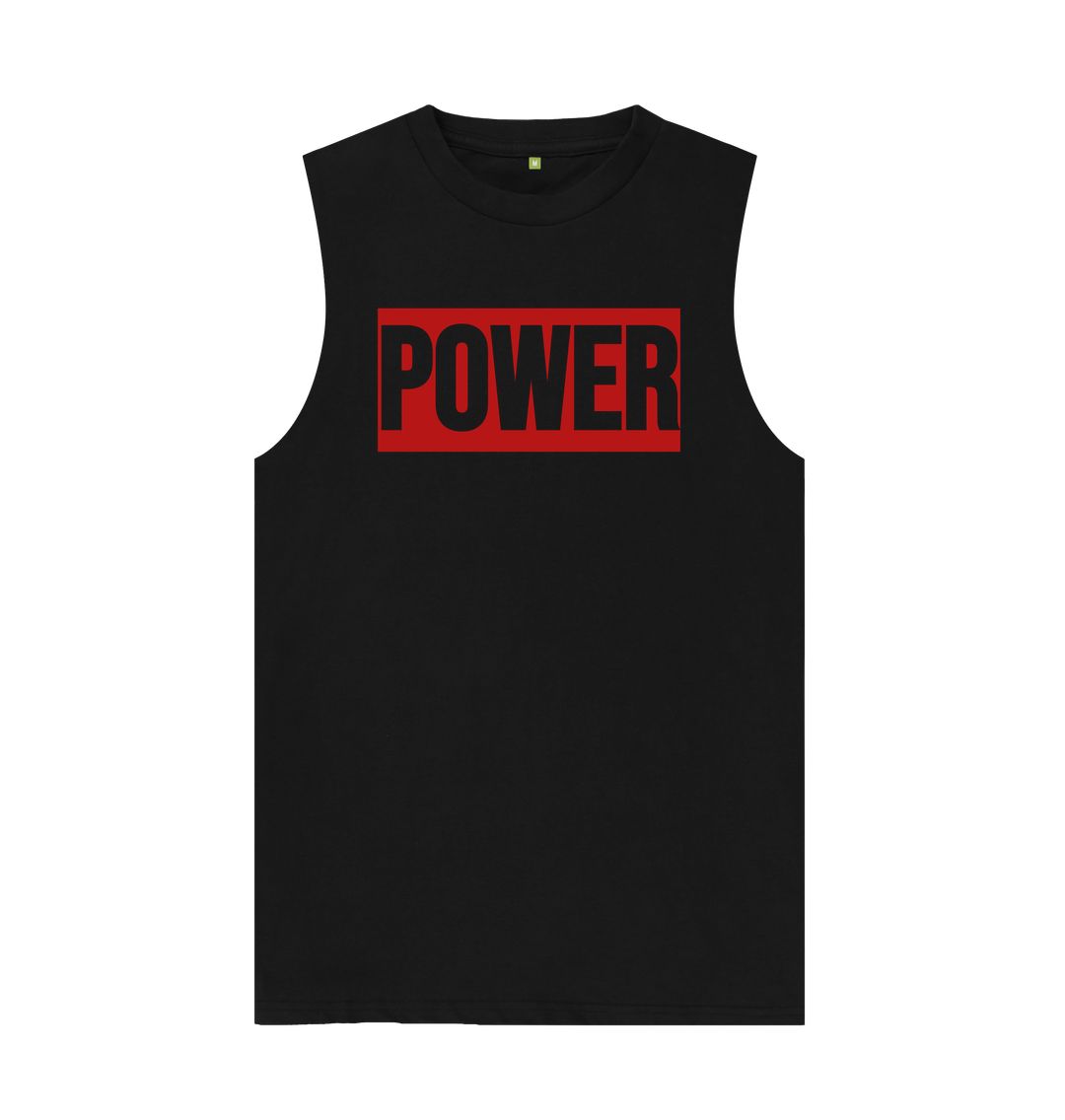 Black MaxPower Men's Performance Vest