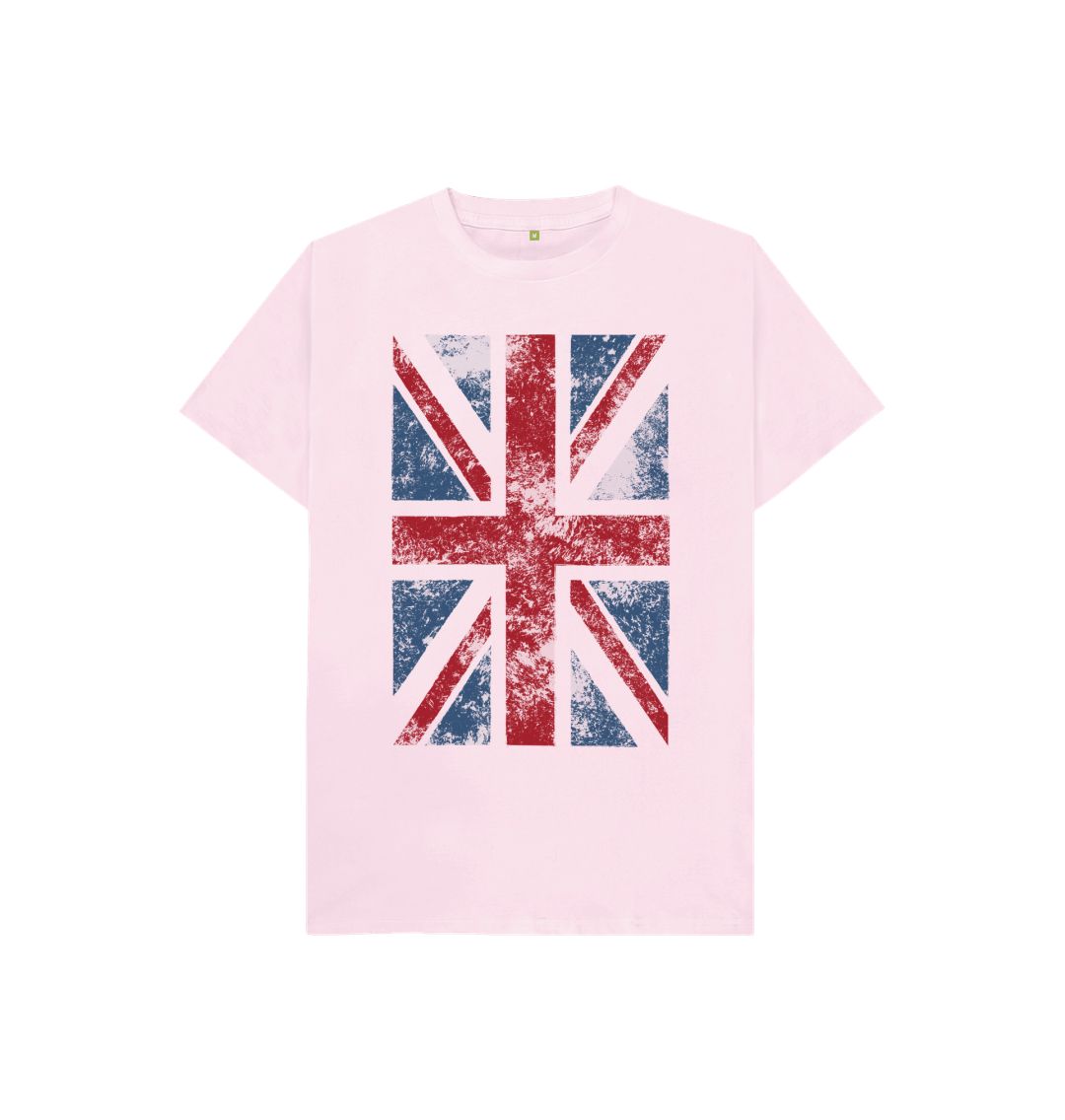 Pink British Flag KID'S Tee: Wear Your Union Jack Pride