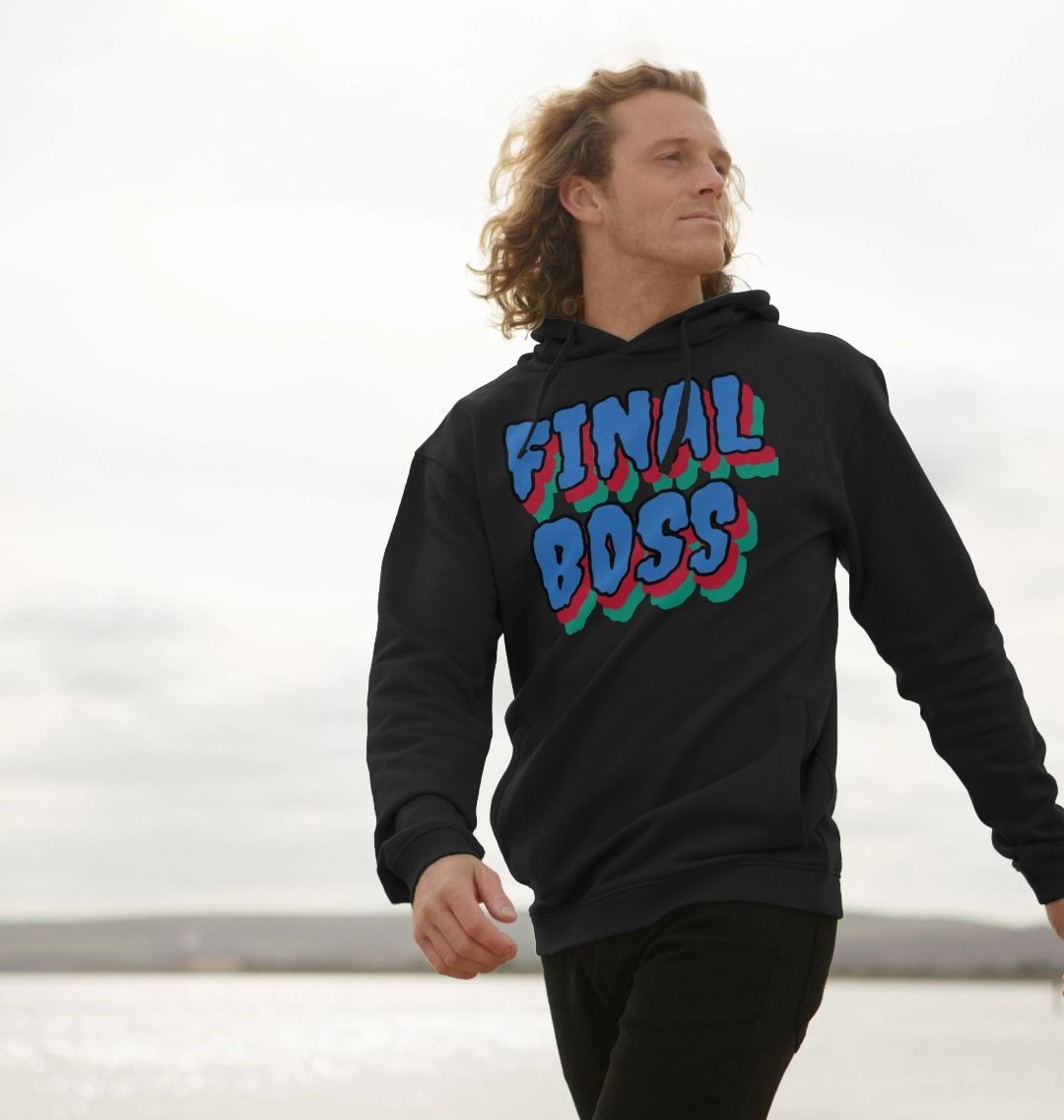 Final Boss Men Hoodie: Conquer Cold Weather in Style