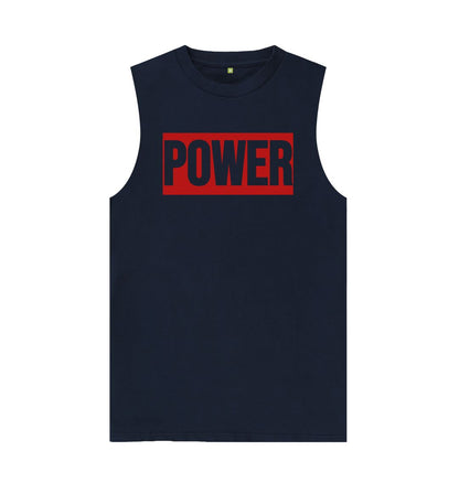 Navy Blue MaxPower Men's Performance Vest